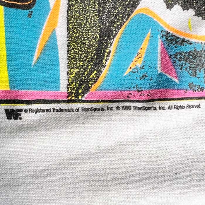 90'S WWF ULTIMATE WARRIOR T-SHIRT Made in USA 90年代