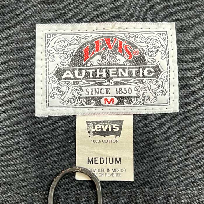 90'S LEVI'S 599-0260 2nd Type Vest BLACK/MEDIUM 90年代 リーバイス
