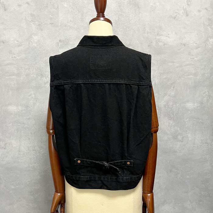 90'S LEVI'S 599-0260 2nd Type Vest BLACK/MEDIUM 90年代 リーバイス