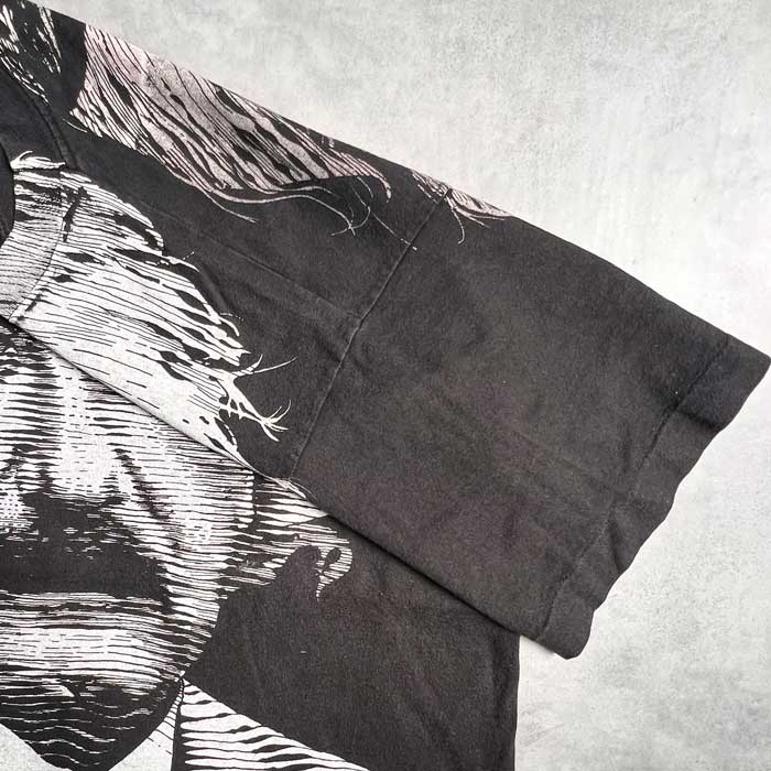 90's EINSTEIN ALL OVER PRINT T-Shirts Made in USA 90ǯ 󥷥奿 ξ̥ץ T ꥫ/XL