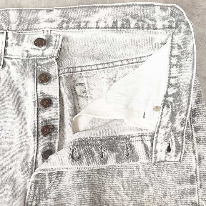 80's Levi's 501 CHEMICAL WASH MADE IN USA W33L30 90年代 リーバイス
