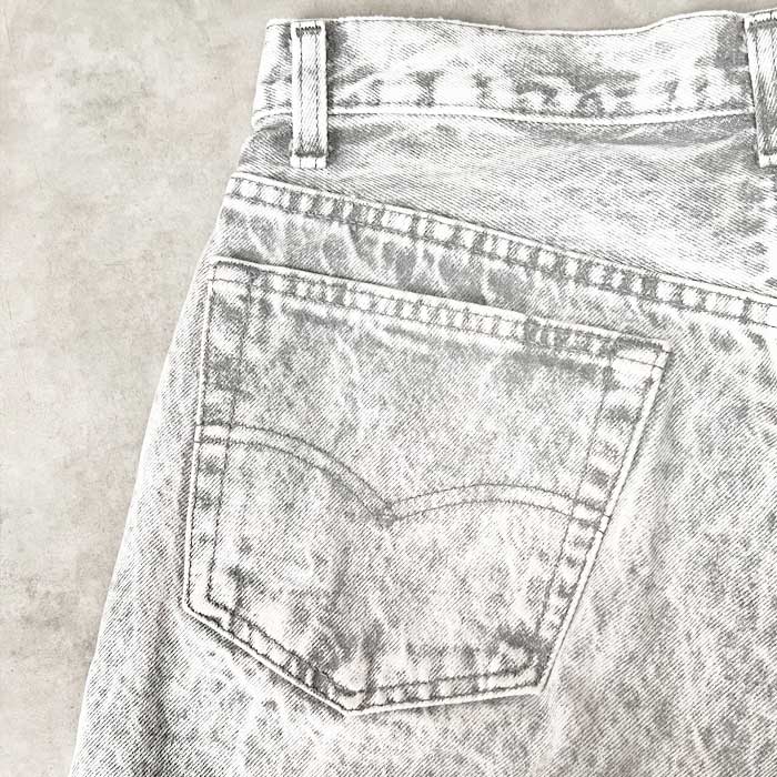 80's Levi's 501 CHEMICAL WASH MADE IN USA W33L30 90年代 リーバイス