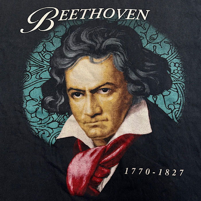 90's BEETHOVEN T-Shirts Made in USA BLACK/XL 90ǯ ١ȡ T ꥫ