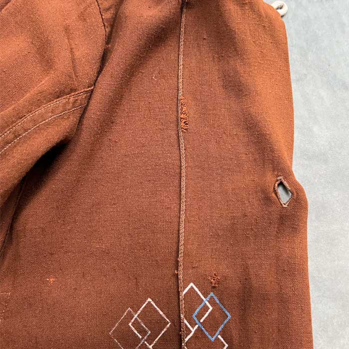 VINTAGE 50'S DONEGAL MODERN CLASSICS RAYON SHIRTS BROWN/S