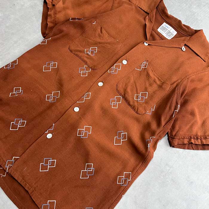 ～60'S GUV'NOR Donegal ドネガル　総柄　シャツ　ビンテージ 60´S GUV´NOR Donegal ドネガル 総柄 シャツ ビンテージ
