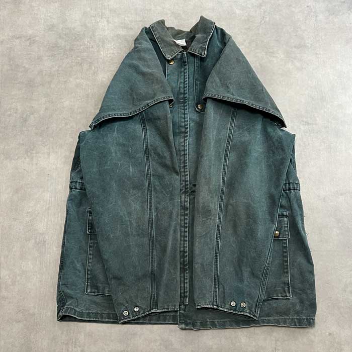80s 〈Carhartt〉 umbrella cape coat
