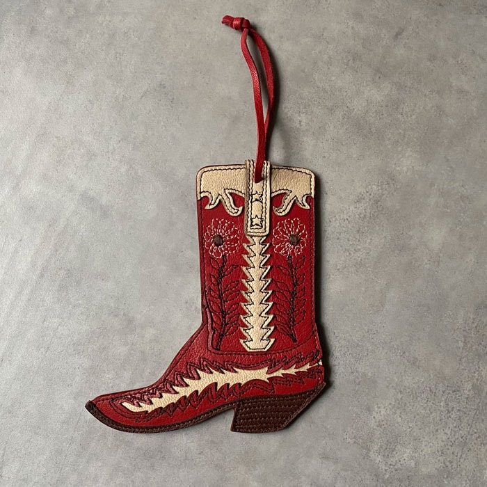 ラルフローレン ダブルアールエル RRL クリスマス レザー オーナメント