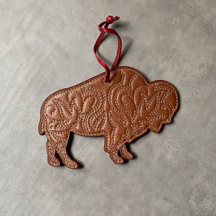 RRLの小物3点 ラルフローレン ダブルアールエル RRL クリスマス レザー オーナメント