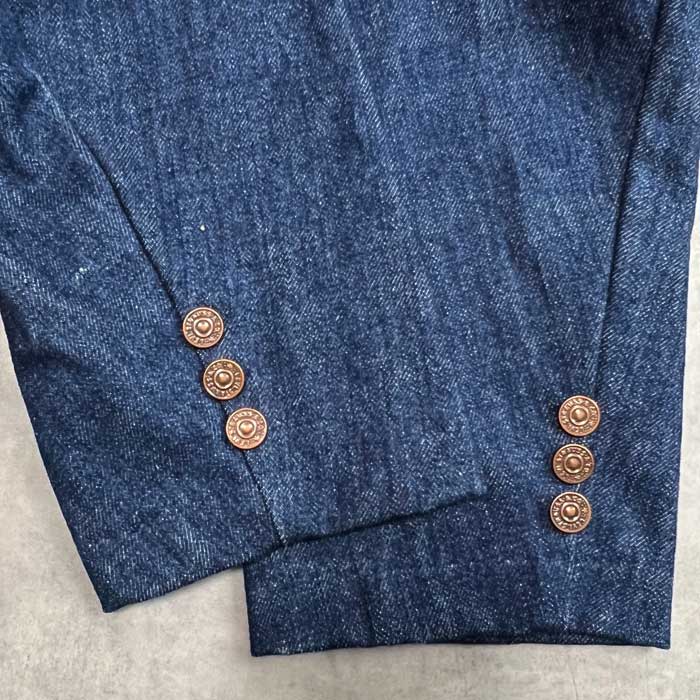 70'S LEVI'S 70662-0213 Denim Tailored Jacket SIZE/42 70年代