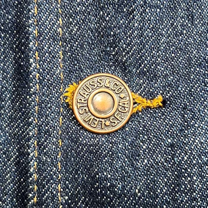 70'S LEVI'S 70662-0213 Denim Tailored Jacket SIZE/42 70年代