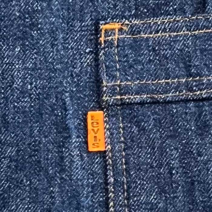 70'S LEVI'S 70662-0213 Denim Tailored Jacket SIZE/42 70年代