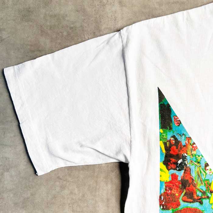 90s USA製 Peter Gabriel“ピーターガブリエル“ Tシャツ 90s USA製 ピーター ガブリエル Tシャツ フェードブラック GEM XL