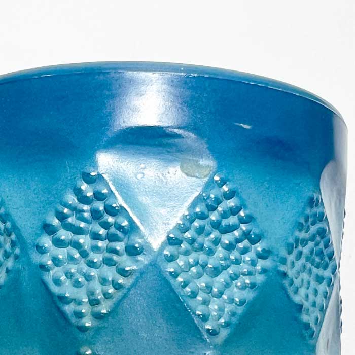 Vintage 60's Anchor Hocking Fire King Kimberly Mug BLUE Made in