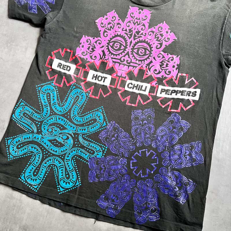 1992 RED HOT CHILI PEPPERS Hanky Panky T-Shirts BLACK/L Made