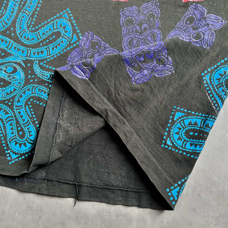 1992 RED HOT CHILI PEPPERS Hanky Panky T-Shirts BLACK/L Made in