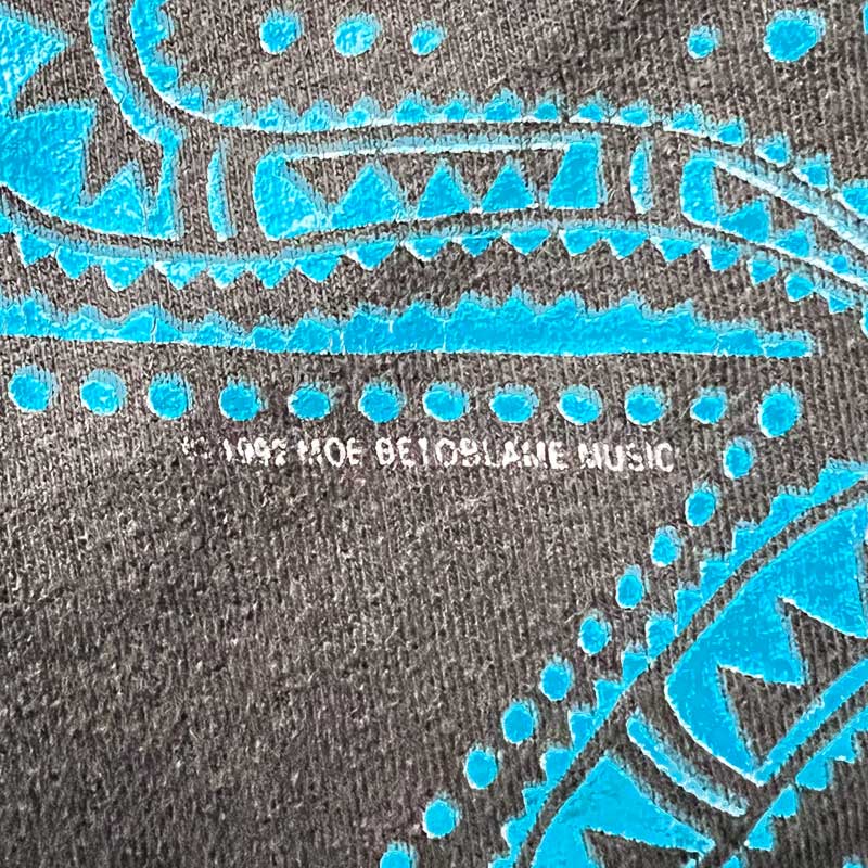 1992 RED HOT CHILI PEPPERS Hanky Panky T-Shirts BLACK/L Made in