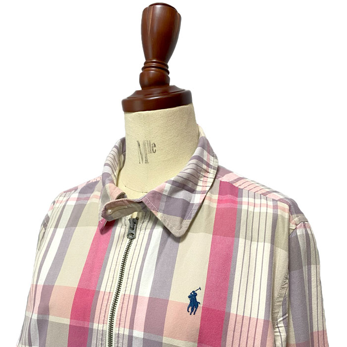 ポロ ラルフローレンレディース チェック コットン スウィング