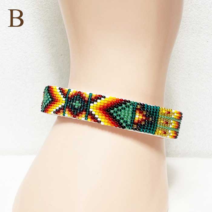 インディアンジュエリー ナバホ族 ビーズ バングル INDIAN JEWELRY