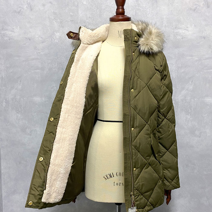 美品✨ローレンラルフローレン ダウンコート 2WAY ファー付 アイボリー S 楽天市場】2WAY ダウンコート コート レディース 冬 ダウン