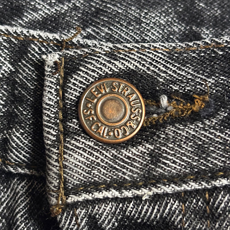 90's Levi's 501-0601 Acid Wash Made in USA W31L32/BLACK 90年代
