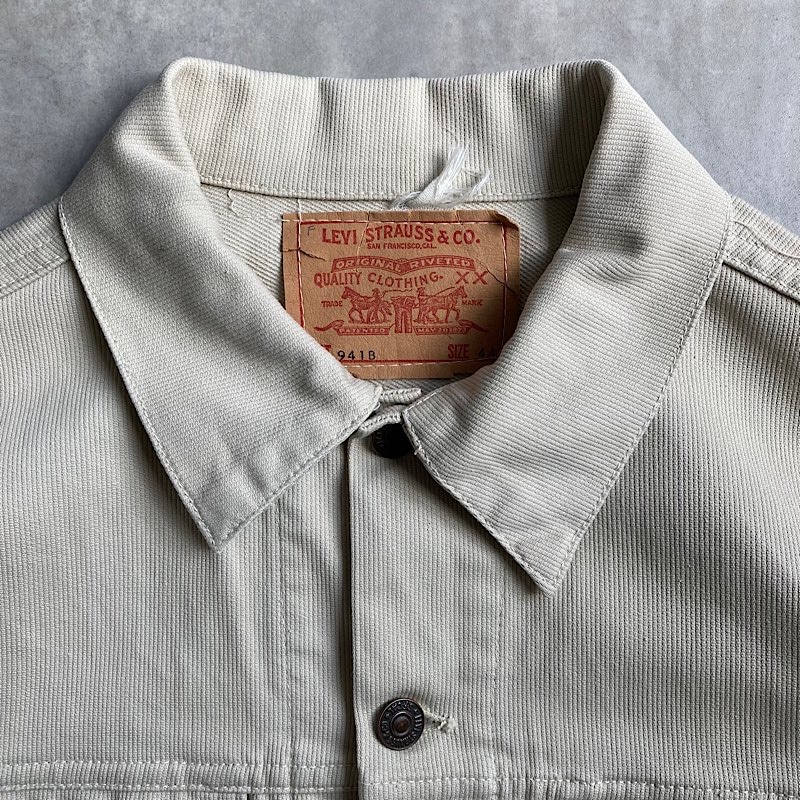 60's Levi's 941B Pique Jacket BIG