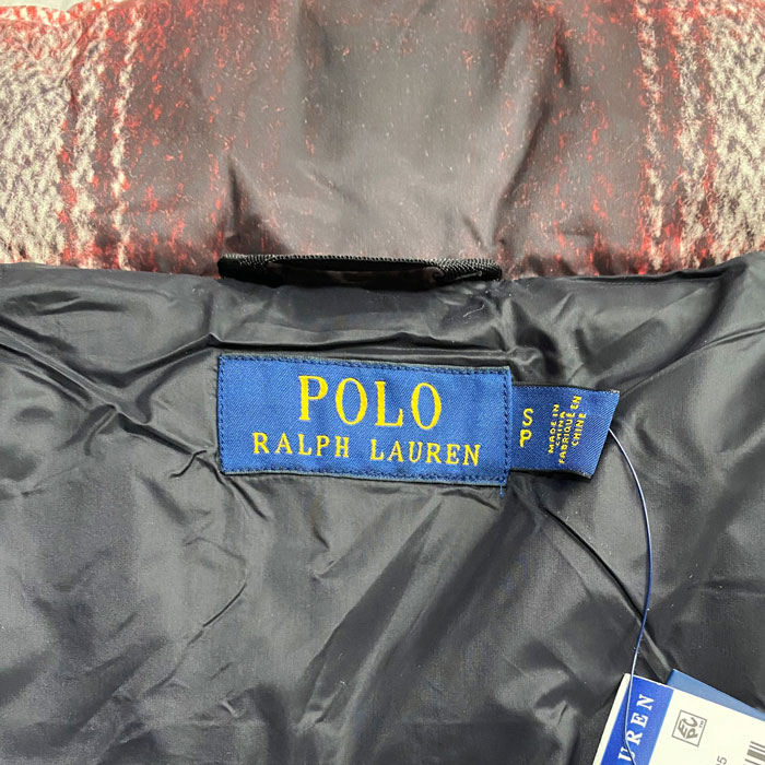 ポロ ラルフローレン レディース ビッグポニー チェック ダウン