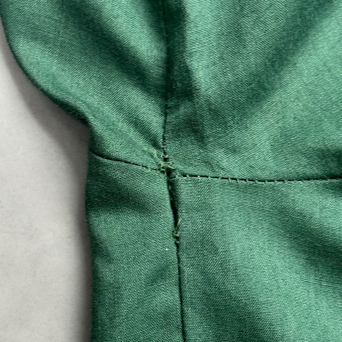 VINTAGE 60's CRANBROOK DURABLE PRESS OPEN COLLAR LONG SLEEVE SHIRT