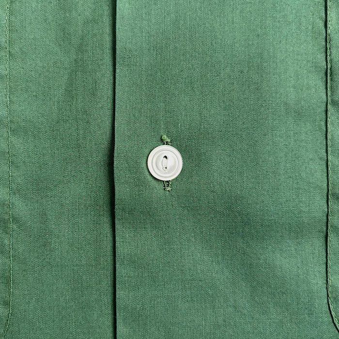 VINTAGE 60's CRANBROOK DURABLE PRESS OPEN COLLAR LONG SLEEVE SHIRT