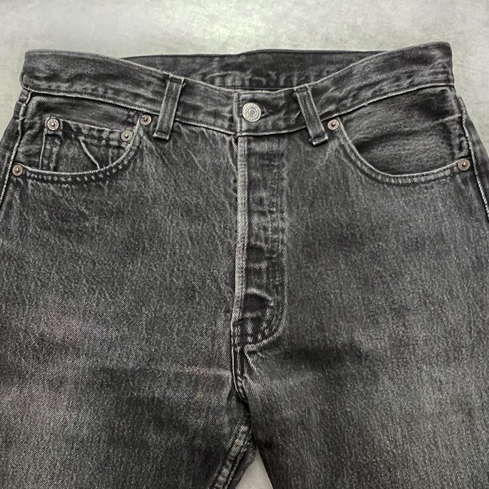 90's Levi's 501 BLACK JEANS MADE IN CANADA W30L32 90年代 リーバイス 501 ブラック