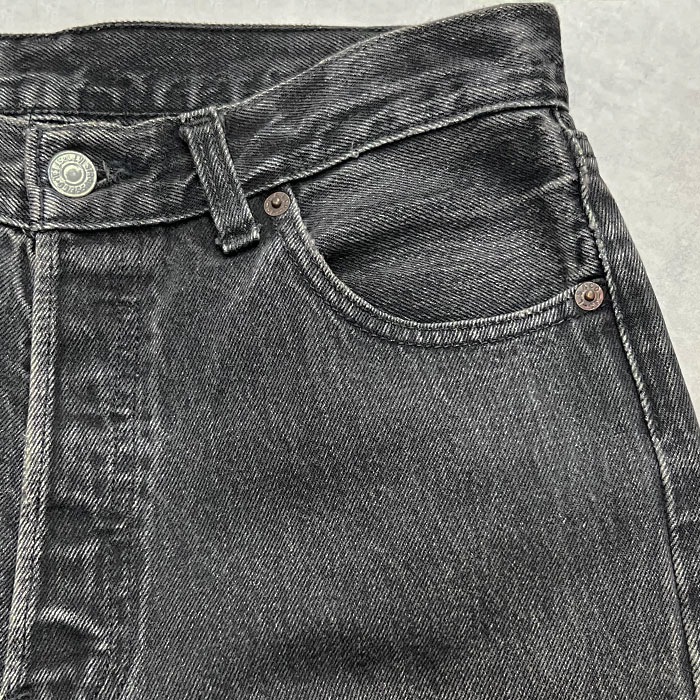90's Levi's 501 BLACK JEANS MADE IN CANADA W30L32 90年代
