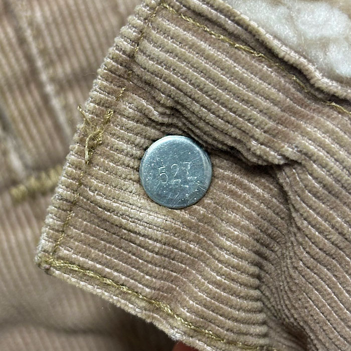 80's Levi's 70412-1523 Corduroy Boa Jacket Made in USA 42R 80年代