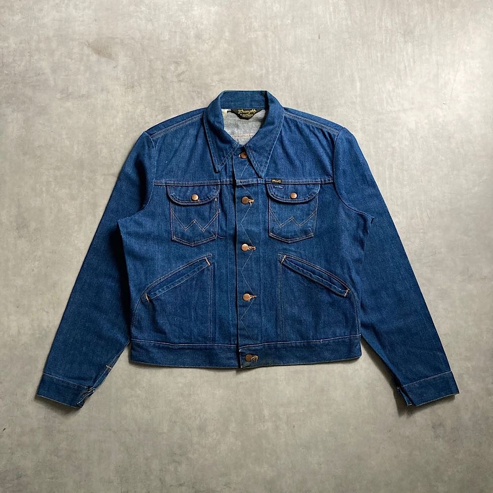 WRANGLER 126MJ NO FALT DENIM　デニムジャケット 80's Wrangler 126MJ NO FAULT Denim Jacket Made in USA 80年代