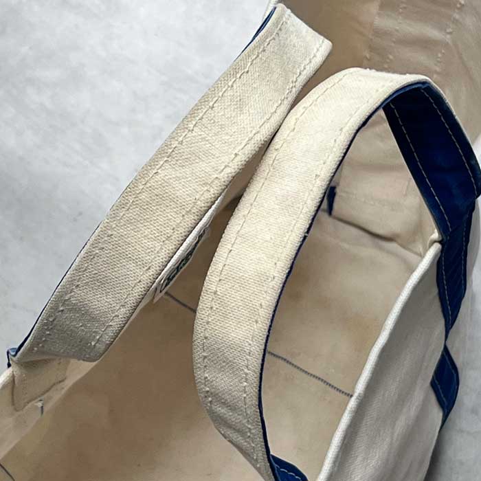80-90'S L.L.BEAN TOTE BAG BLUE/NATURAL 80-90年代 L.L.Bean トート