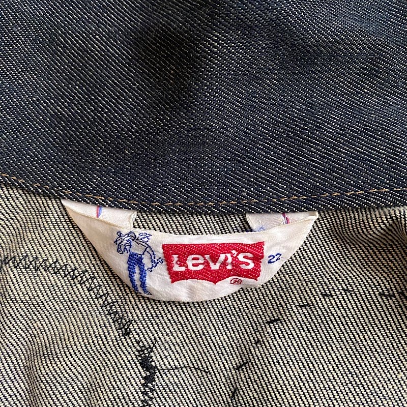 70's LEVI'S SADDLEMAN TAG WAPPEN DENIM TRUCKER JACKET Made in USA