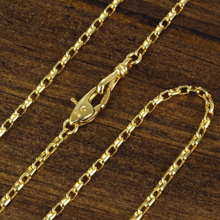 K18YG ネックレス チェーン 45cm S70CUT NY005