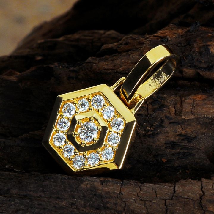 ア*ラ様 K18 K14WG ペンダントトップ ダイヤ0.26ct 刻印 6.0 ア*ラ