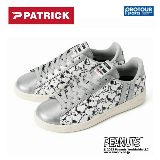 PATRICK SNOOPY　ゴルフシューズ  QUEBEC-C/SNP　G3300