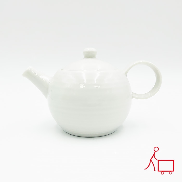 21【A品・B品込み】ミニポット（ろくろ目あり）　300cc