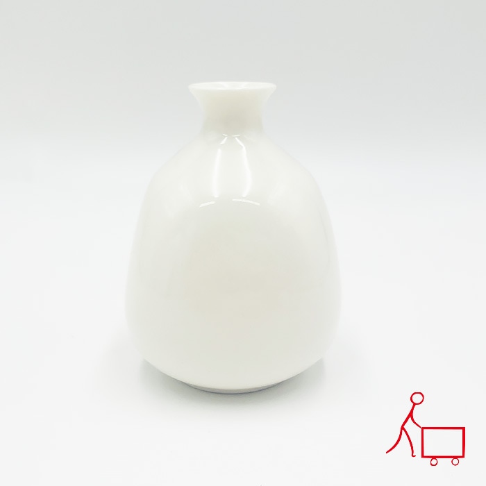 49【A品・B品込み】ぽってり一輪挿し（アイボリー）