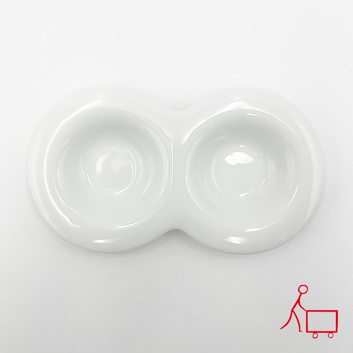 61【A品・B品込み】コモド　2連ソーサー