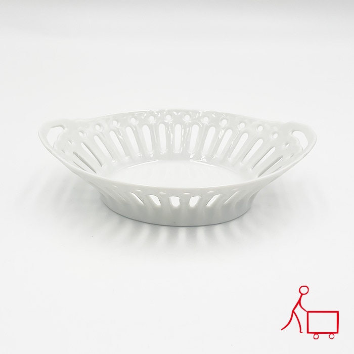 144【A品・B品込み】透かし手付きバスケット