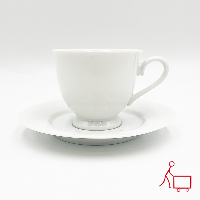 172【A品・B品込み】高台カップ＆ソーサー　200cc