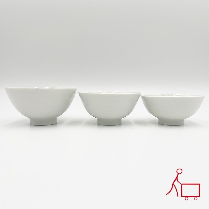 833248【選べるサイズ】【A品】ろくろ目茶碗　350cc/250cc/200cc