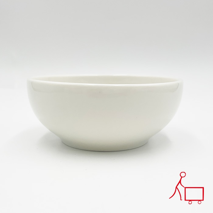 809632【A品】ハニーホワイト ボウル 500cc (ニューボン)