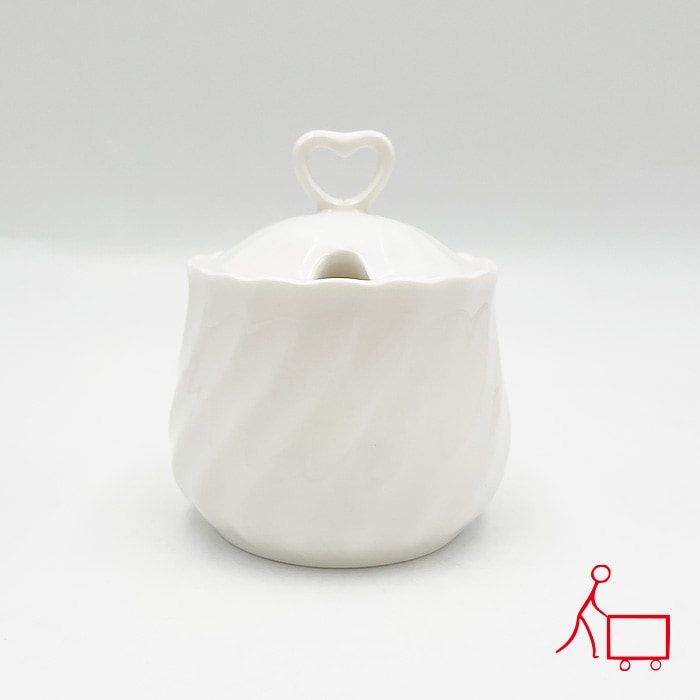 202502【A品・B品込み】スパイラルシュガーポット