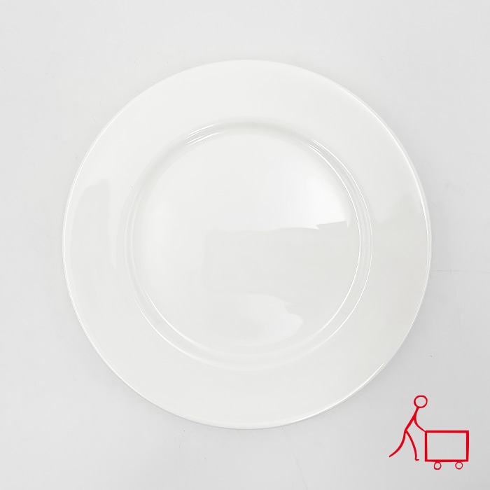 804944【A品・B品込み】ボーンリムプレート 19.5cｍ 