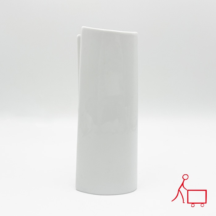 254【A品・B品込み】白ノ筒　フラワーベース