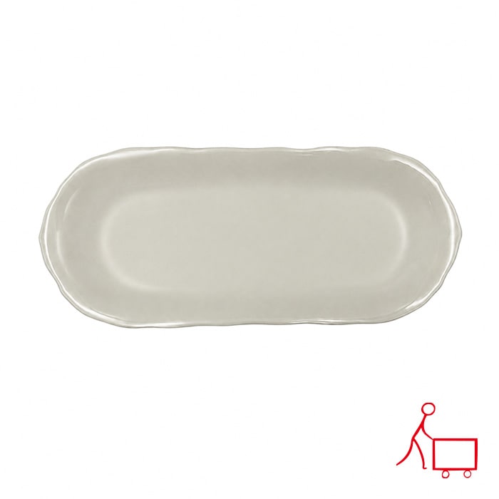 【５周年感謝祭SALE商品】833436【A品・B品込み】サンドイッチプレート(アイボリー)　30cm