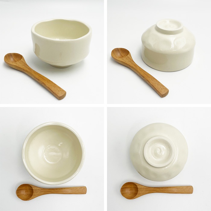 700016n 【NEW 新型】【A品】 小抹茶椀 無地 (ニューボン）250cc