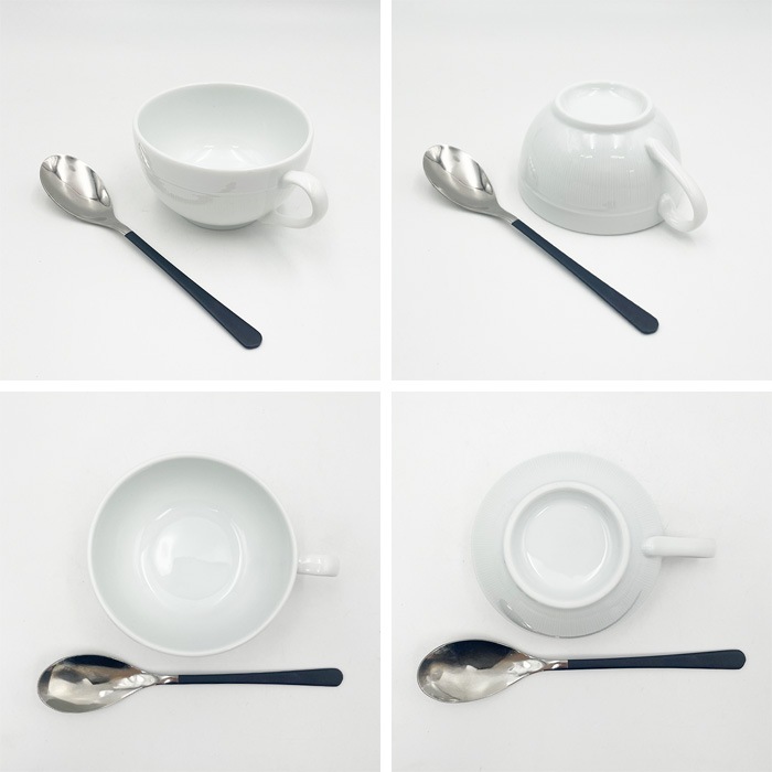 ストライプ柄 陶器 スープカップ 2個セット スープカップ｜ストライプ｜陶器｜信楽焼｜和食器通販｜うちる